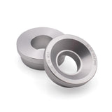 Blox Racing 2-pc Solid Shifter Bushing Kit, Front - For B-Series Transmission - Raw