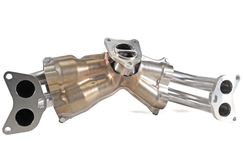 PERRIN 22-25 Subaru WRX / 20-25 OBXT & LXT / 19-25 Ascent Equal Length Header - Brushed SS