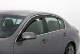 Husky Liners 07-11 Honda CR-V Ventvisor Low Profile (6pc) - Chrome