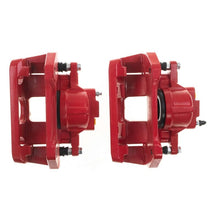 Load image into Gallery viewer, Power Stop 07-18 Jeep Wrangler JK Front Red Caliper Pair w/Bracket